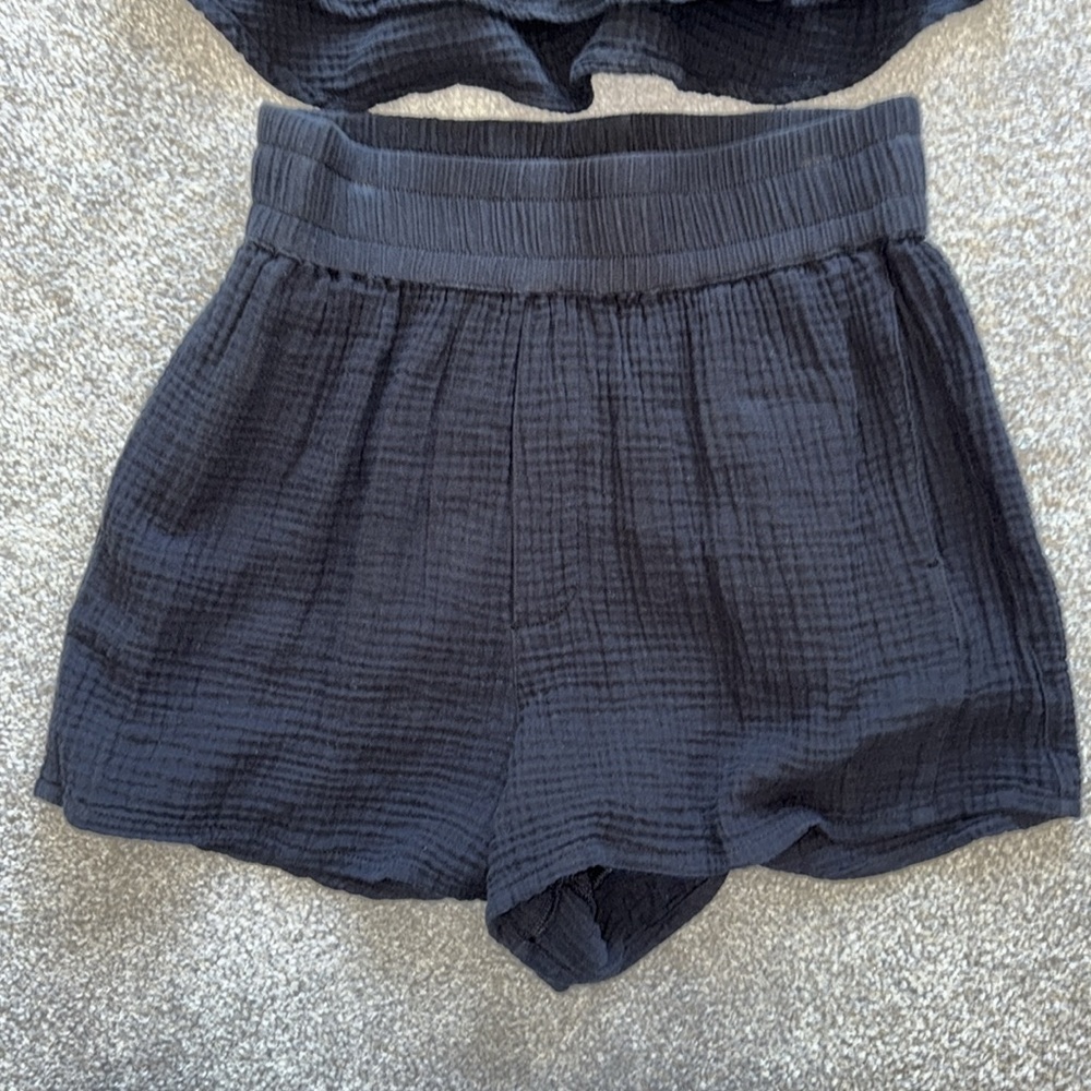 Sundays Alta Shirt and Shorts, Black, XS - Picture 6 of 9